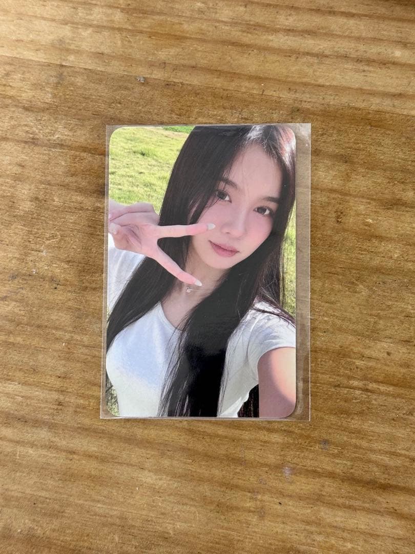 HIPPOPPRINCESS POPUP購入特典 ユジュ わたしのサインよ」 エースラップバトル ユジュ⇨ユノン