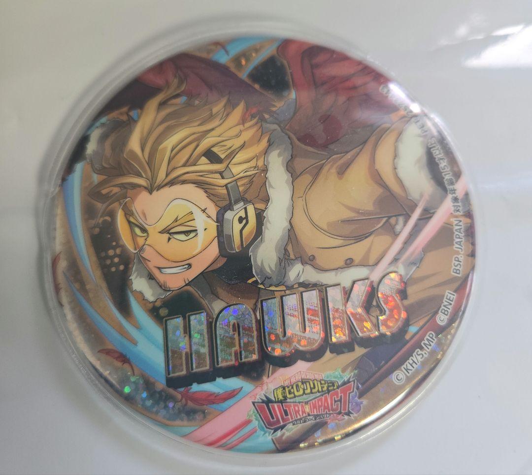 ヒロアカ ホークス 缶バッジ namco - メルカリ