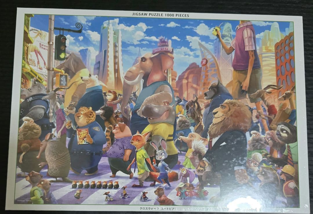 ズートピア ジグソーパズル 1000ピース ディズニー - メルカリ