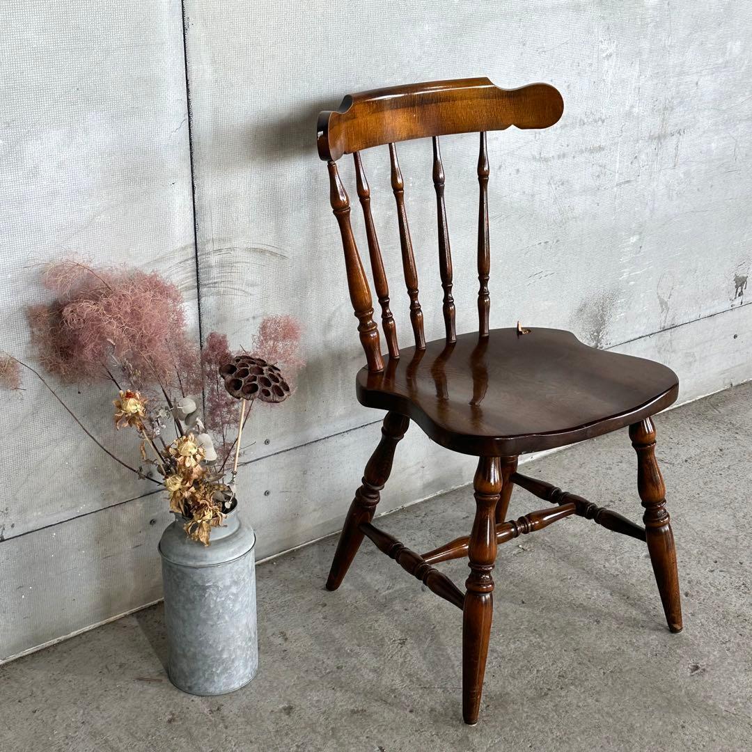 ✿訳あり✿ 昭和レトロ60s〜70s 飛騨産業 キツツキマーク ダイニング