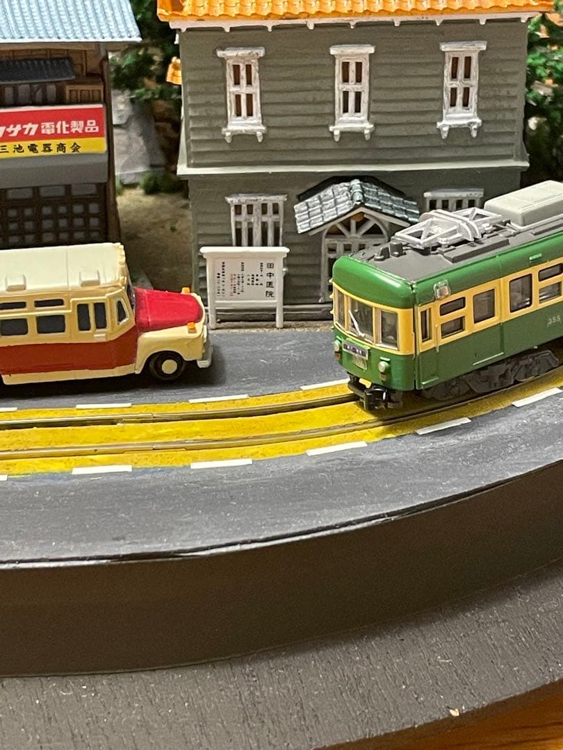 Nゲージ 江ノ電 スーパーミニジオラマ - メルカリ