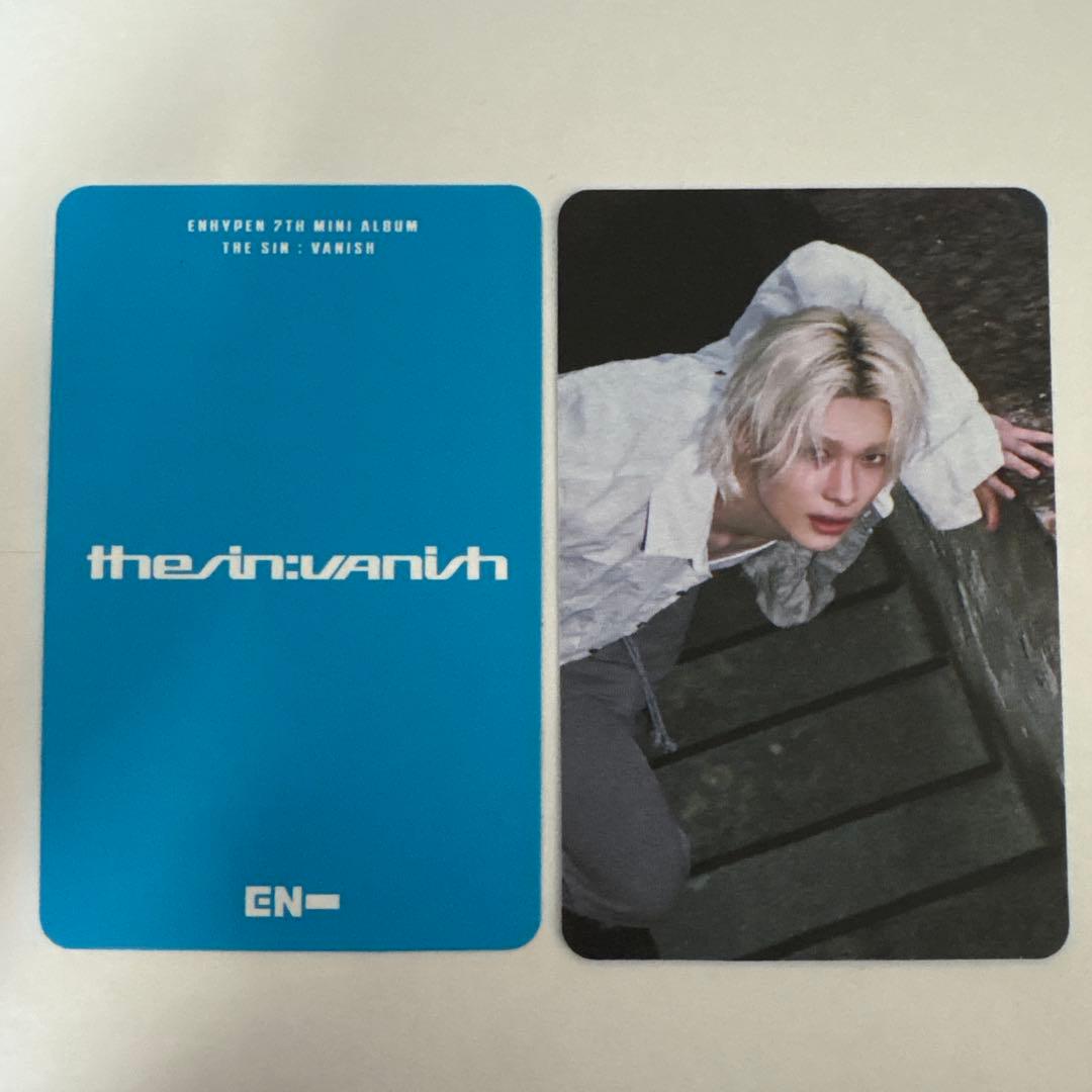 ENHYPEN THE SIN VANISH トレカ ニキ applemusic - メルカリ