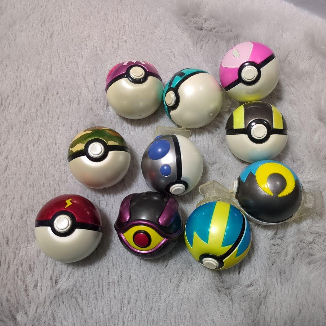 モンスターボールセット売り（バラ売り不可） Amazon.co.jp: びっくらたまご ポケモンモンスターボールコレクション9