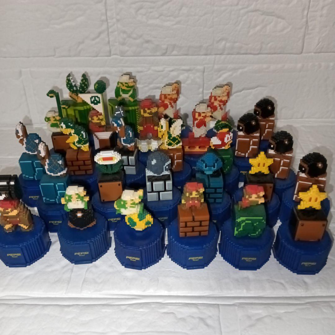 マリオ ボトルキャップ（ペプシ）□28個セット - メルカリ