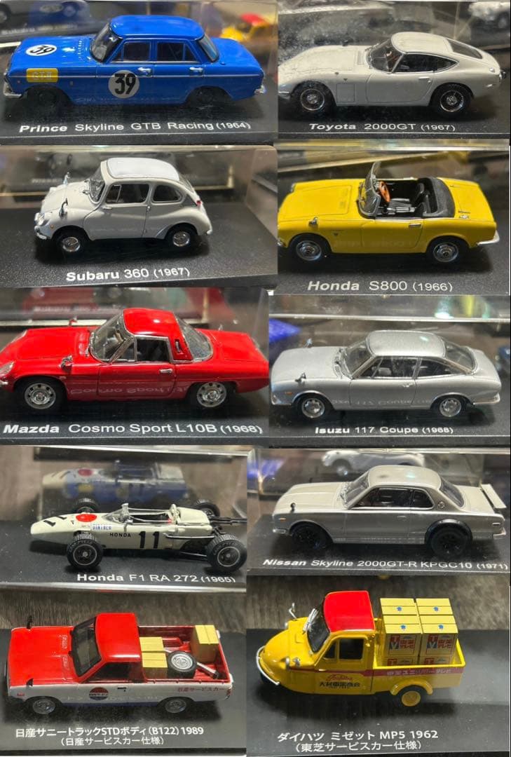 国際ミニカー ミニカー 10個セット KiNSMART ミニカー ポルシェコレクション 3車種×4色アソート No.201