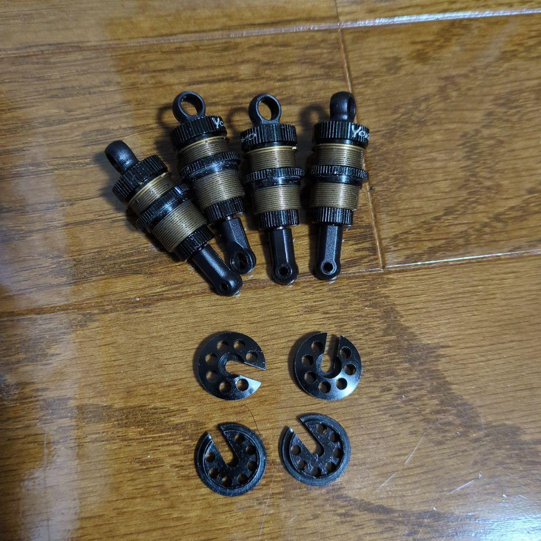 ヨコモ　YD-2用 SLF アルミ製 ビッグボアショックセット　ブラック YOKOMO（ヨコモ） YD-2用 SLF アルミ製 ビッグボアショックセット(Y2