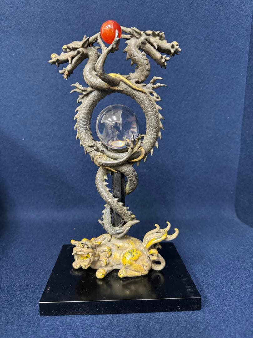 かげんけい 大森孝志 蝋型青銅製 漆古色仕上げ 須賀松園 古美術 水晶 楽天市場】令和4年 干支置物 虎 煌【きらめき】蝋型青銅製 本金箔仕上