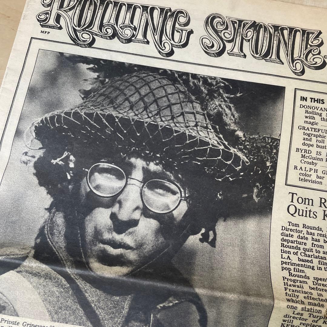 ローリングストーン 創刊号 1967年 ROLLING STONE 希少 - メルカリ