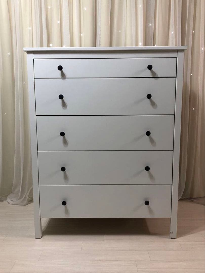 IKEA KOPPANG コッパン 5段チェスト - メルカリ