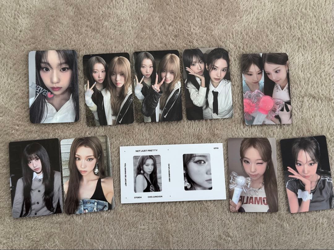 izna トレカ ジョンウン CHOIJUNGEUN まとめ売り - メルカリ