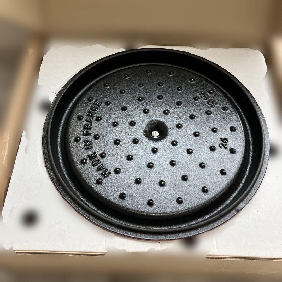 ⚫︎8/0212i13 STAUB LACOCOTTE シャロー ストウブ26㎝ - メルカリ