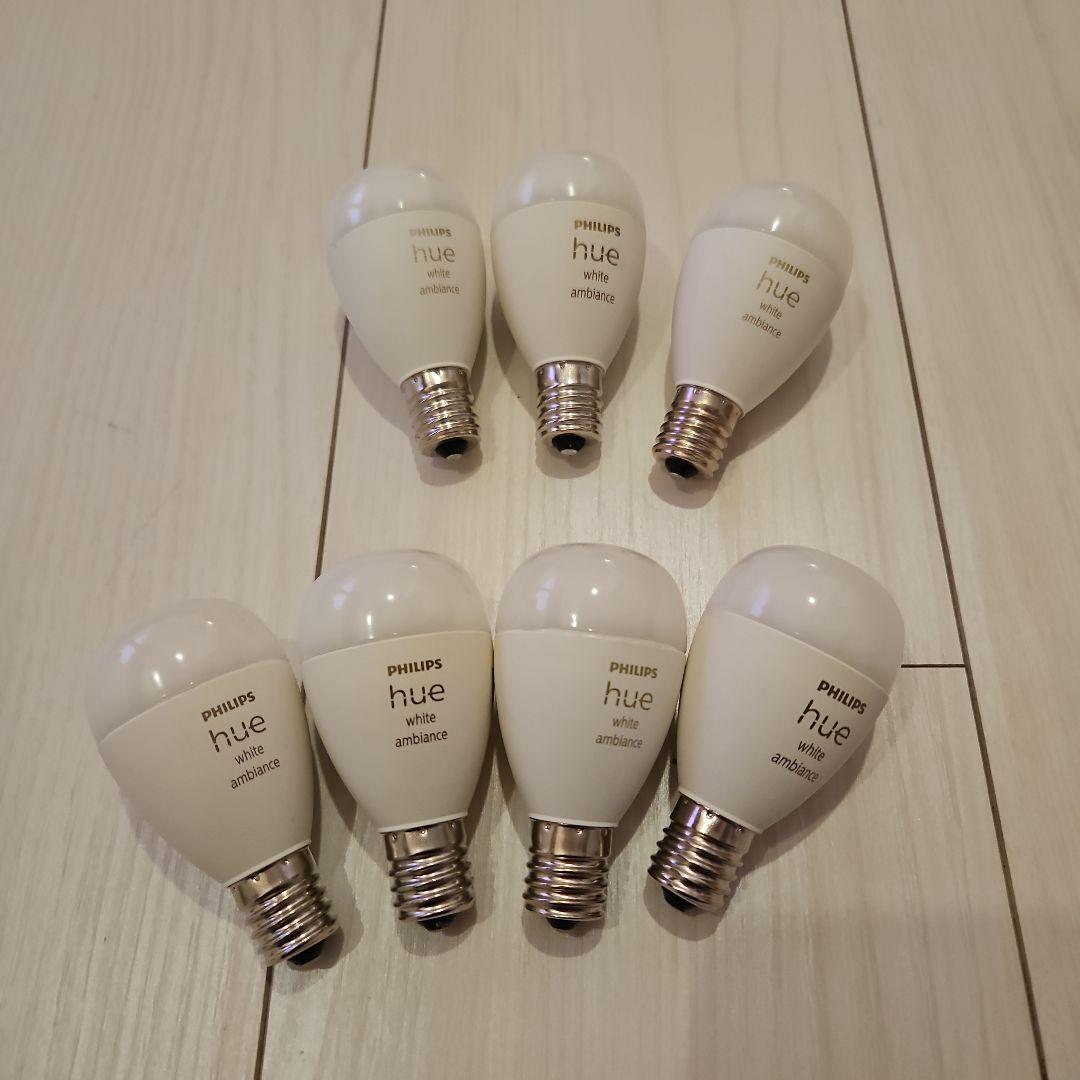 Philips Hue white ambiance E17 LED電球 7個 Amazon | フィリップスヒュー(Philips Hue) スマート電球 E17 40W相当