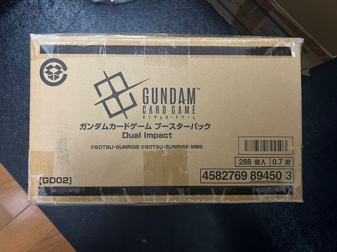 GUNDAM カードゲーム Dual Impact GD02 未開封カートン Amazon.com: BANDAI Gundam Card Game Booster Pack, Dual Impact