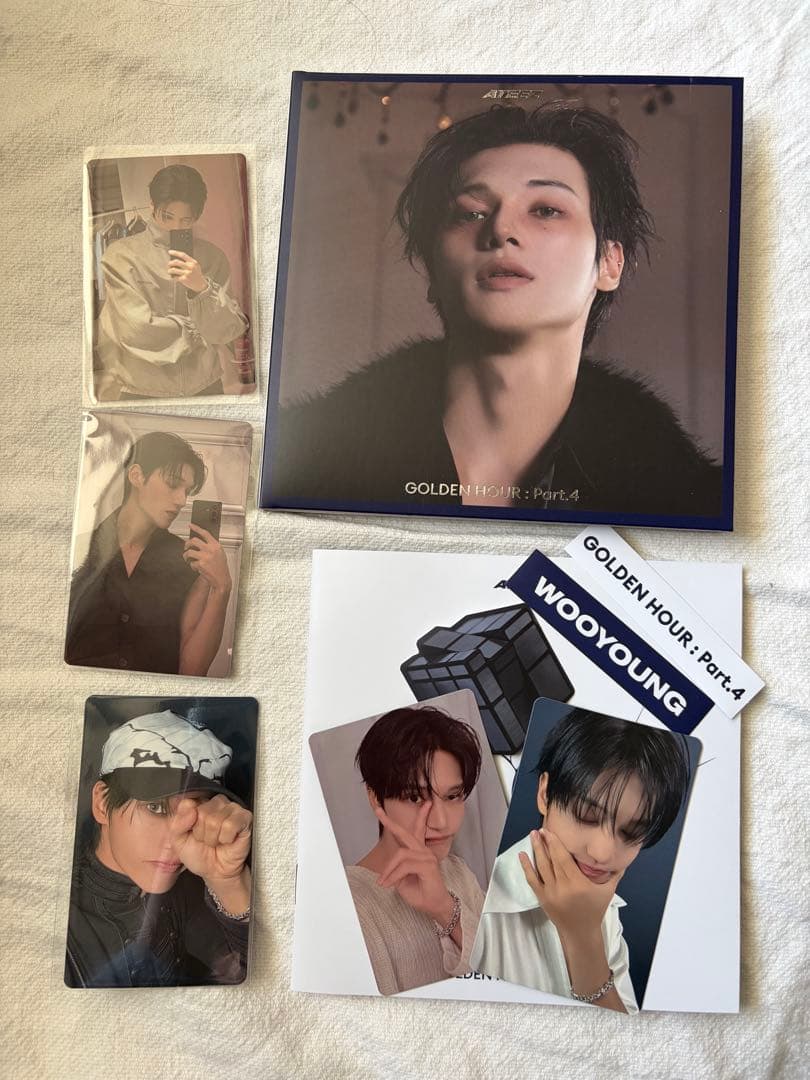 ATEEZ ウヨン トレカ デジパック セット売り - メルカリ