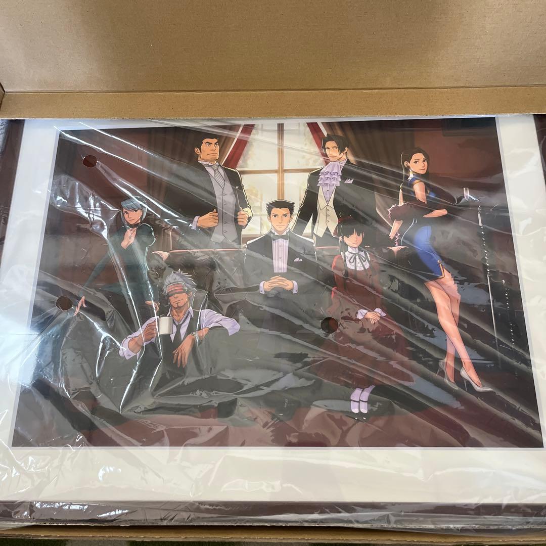 逆転裁判15周年記念「逆転裁判画廊」 　グラフィックアート　額縁 逆転裁判15周年記念「逆転裁判画廊」 | pixiv Zingaro