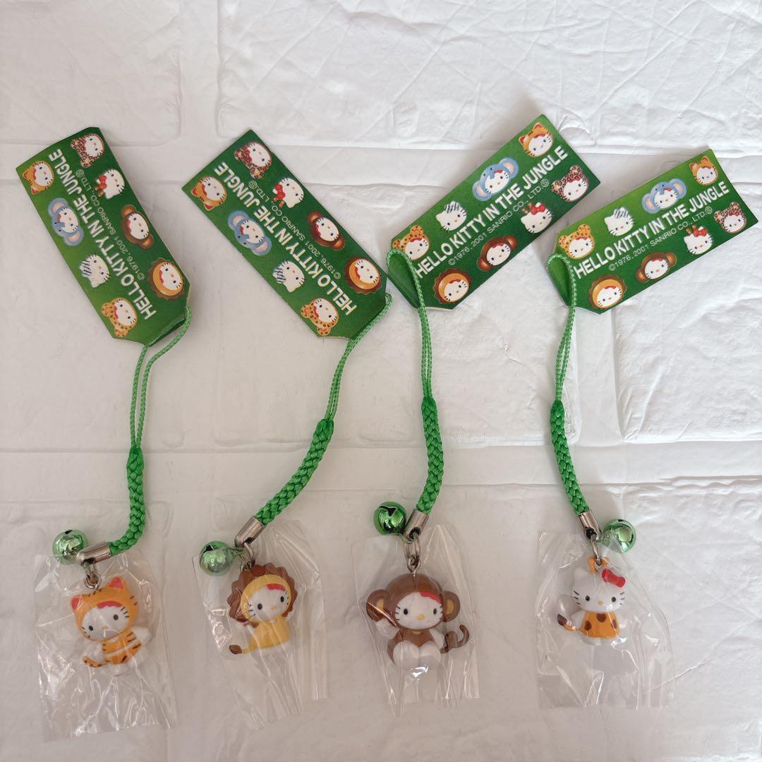 【希少品】ご当地 キティ 動物 IN THE JUNGLE ストラップ 根付け ご当地キティ 】 東京限定 柴又 ver. 寅さん 根付け ストラップ 希少