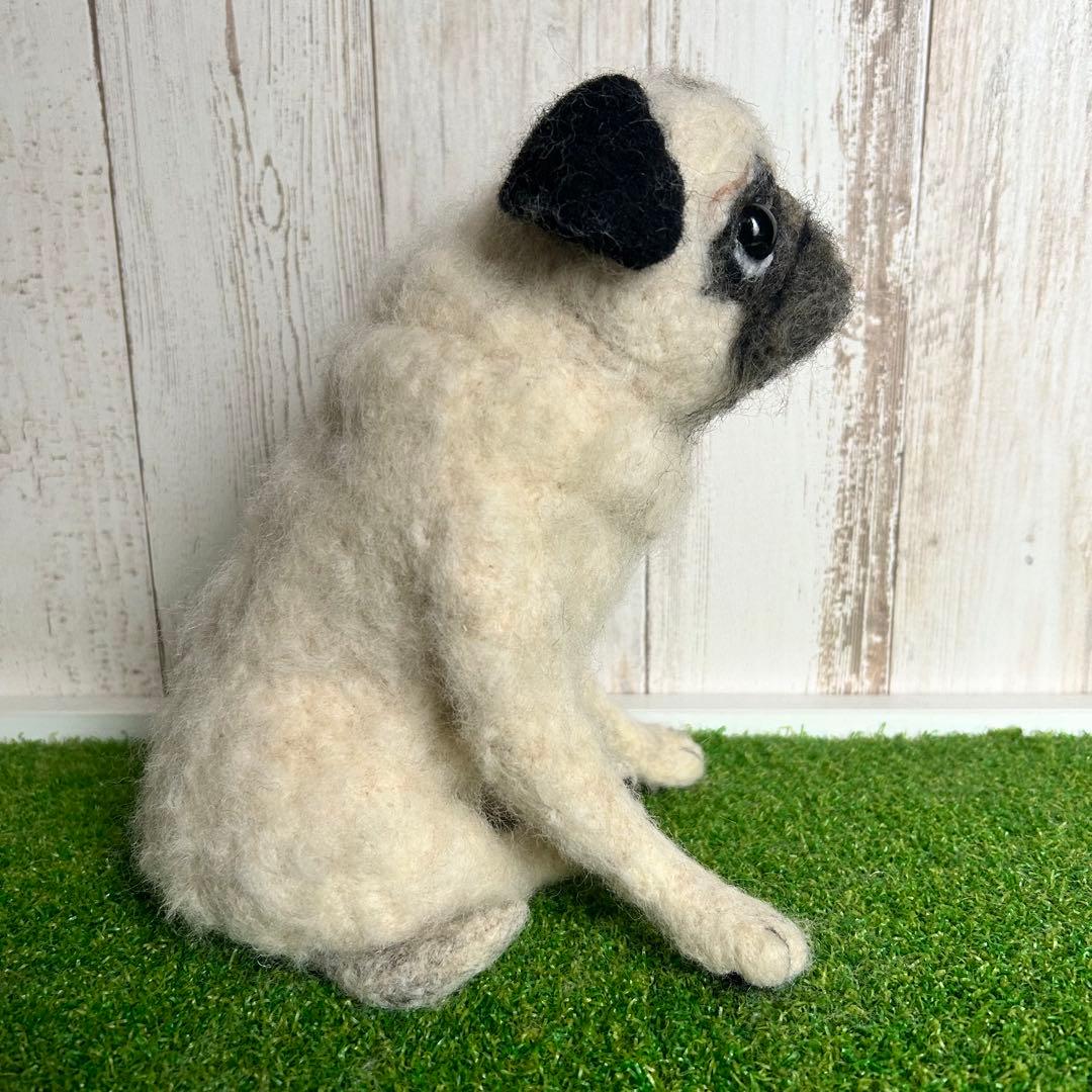 えむえむ⭐︎様専用☆羊毛フェルト【パグ】犬 メモリアル オーダー マック