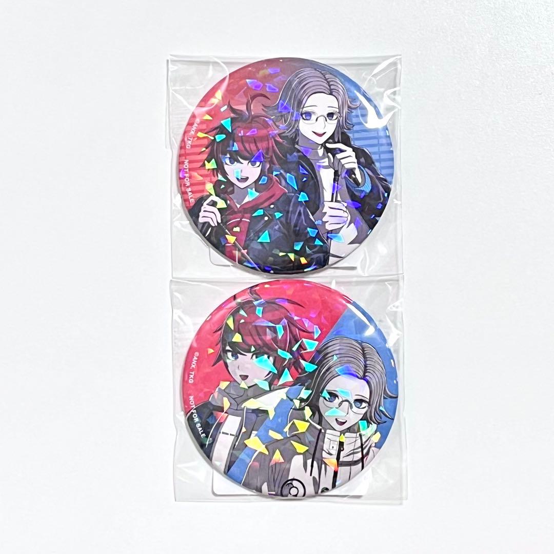 澄野拓海＆蒼月衛人 タワレコ1BOX特典 缶バッジ 2点 ハンドレッドライン ハンドラ タワレココラボ 澄野拓海 トレーディング