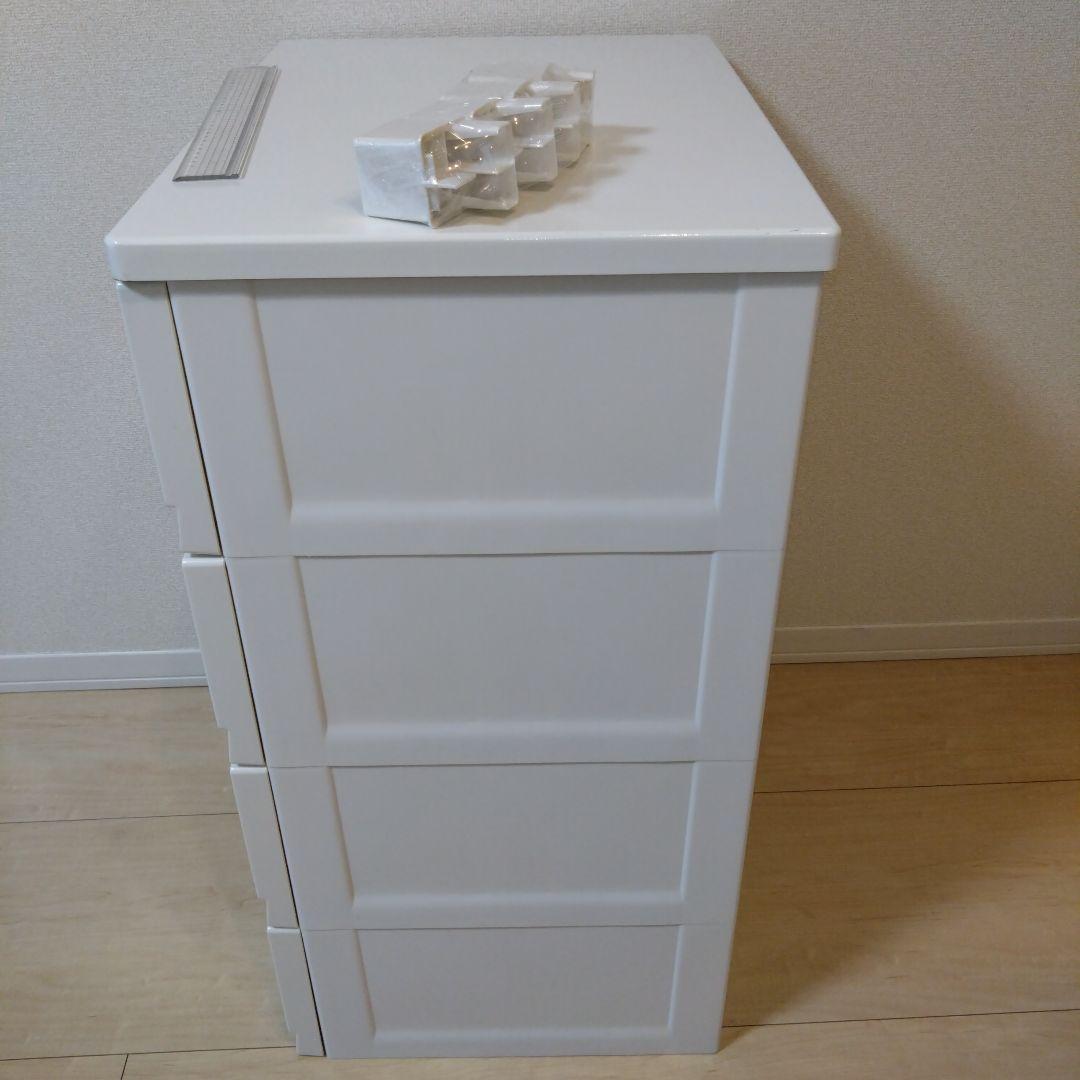 中古チェスト フィッツプラス プレミアム FP5504 4段 セラミック