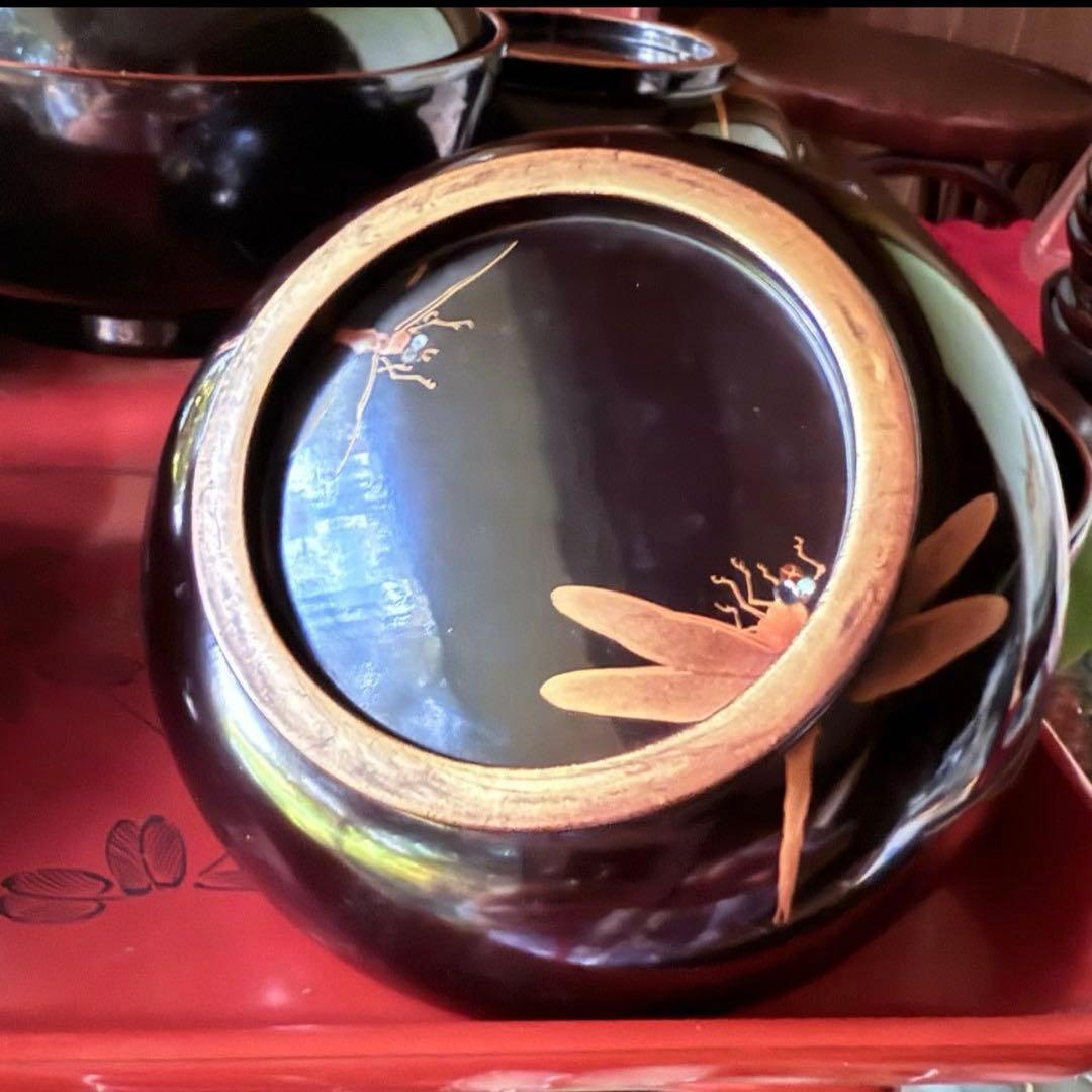 B様へ感謝お嫁入り‼️レアなかげろふJAPAN螺鈿蒔絵『蜻蛉＆