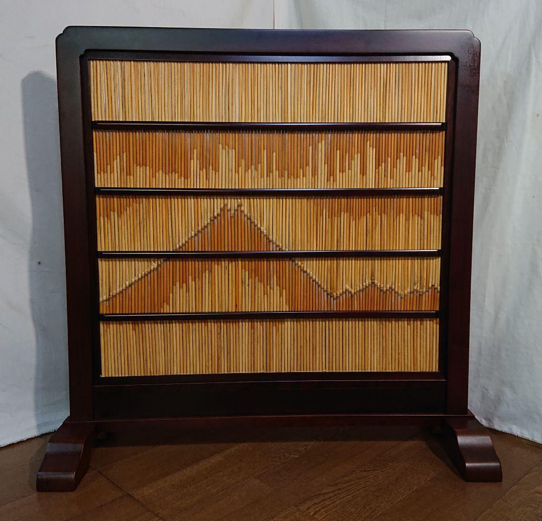 衝立　和風伝統ヨシ入り衝立１枚式間仕切り玄関 和室衝立 訳アリ特価 １台のみ 楽天市場】和風衝立 120cmタイプ 高さ120cm 3連 完成品 折りたたみ