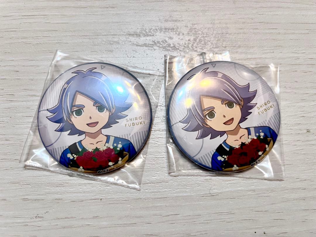 訳あり】吹雪士郎 缶バッジ 2個セット - メルカリ