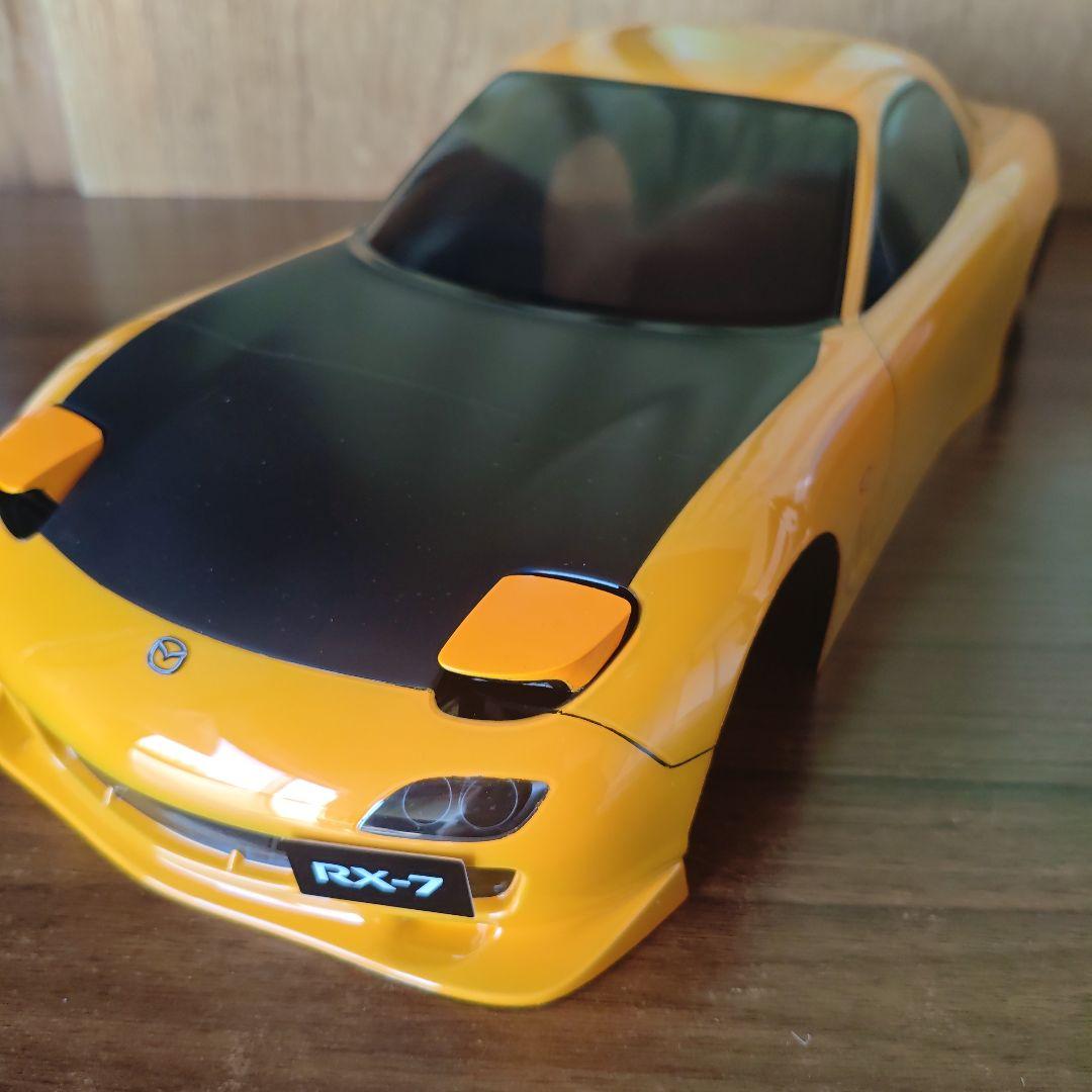 タミヤ　RX-7 ボディ　キャメルイエロー タミヤ RX-7 ボディ キャメルイエロー - メルカリ
