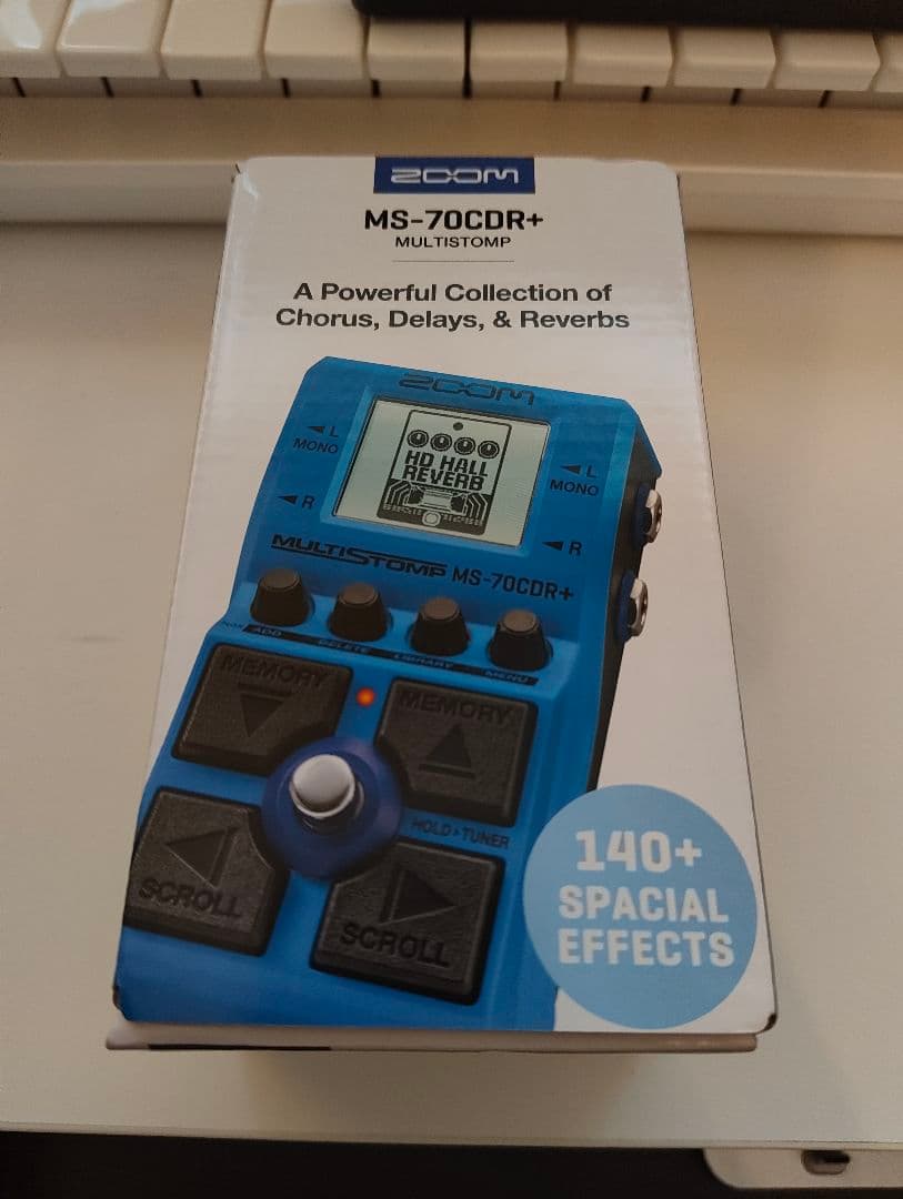 Zoom MS-70CDR+　エフェクター ZOOM MS-70CDR+ MultiStomp ストンプボックス 空間系エフェクター