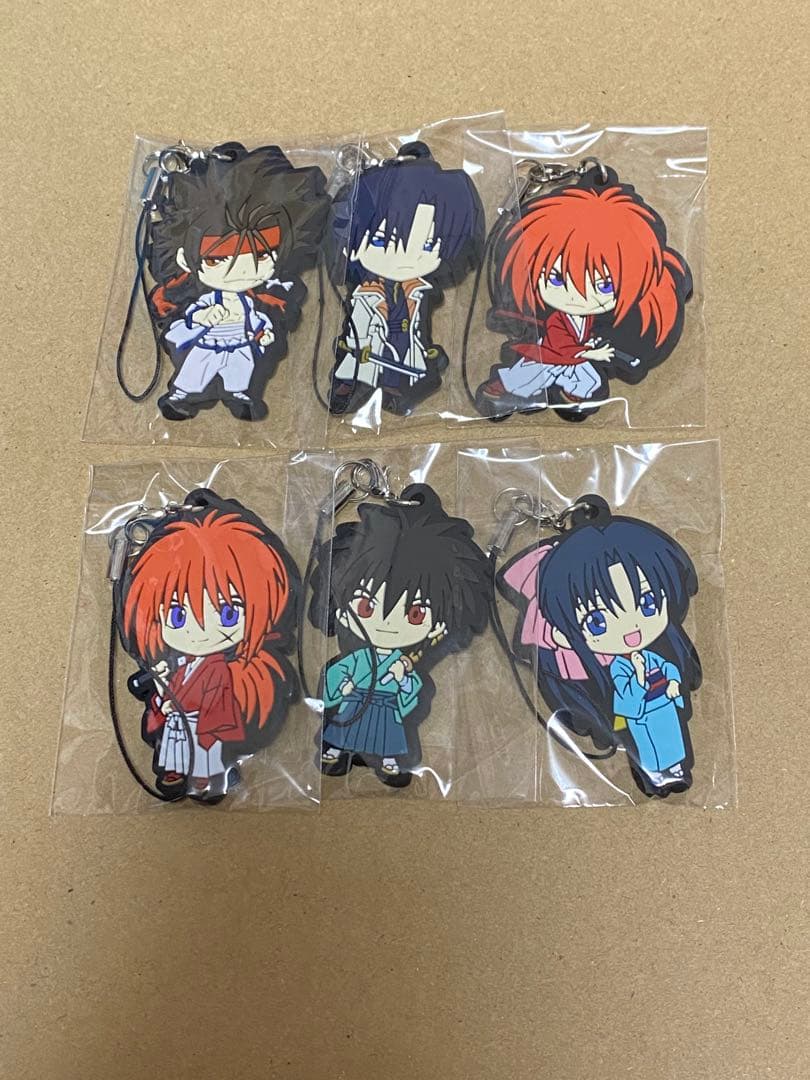 全6種 るろうに剣心 -明治剣客浪漫譚- ラバーストラップ - メルカリ