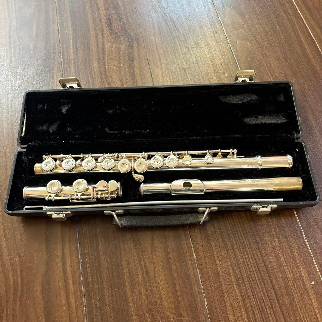 フルート 本体 ケース付き 銀メッキ Amazon | シルバーCキーピッコロハーフサイズフルート銀メッキ白銅