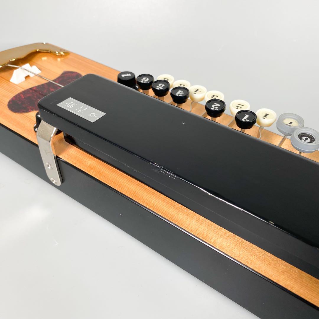 電気大正琴 吉野 琴伝流 エレキ大正琴 テナー ソフトケース付き - メルカリ