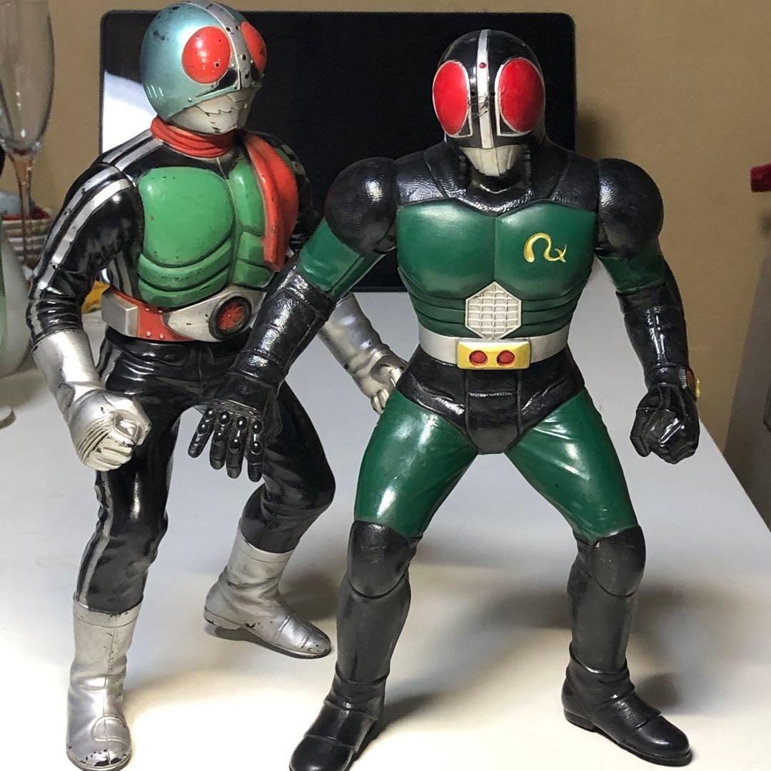 仮面ライダーBLACK RX 1号 フィギュア ソフビ 1992 日本製 - メルカリ