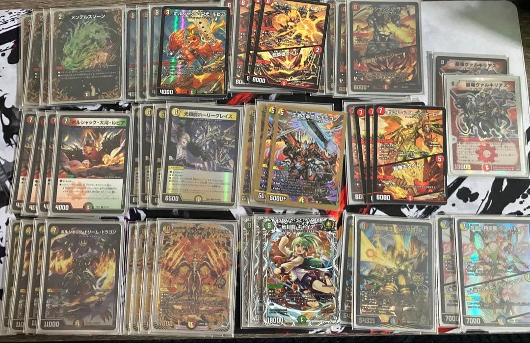 デュエマ　リースボルシャック　調整パーツ付き リースボルシャック 呼び声ボルシャック デッキ 調整パーツ8枚付き