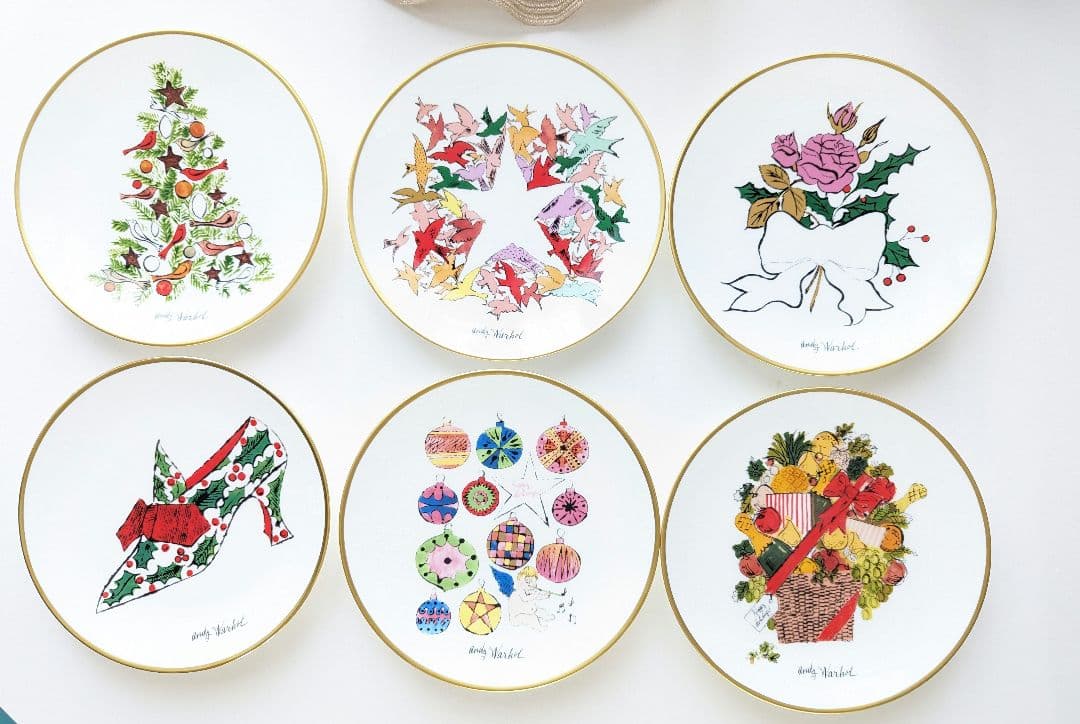 ティファニー プレート アンディ・ウォーホル クリスマス - メルカリ