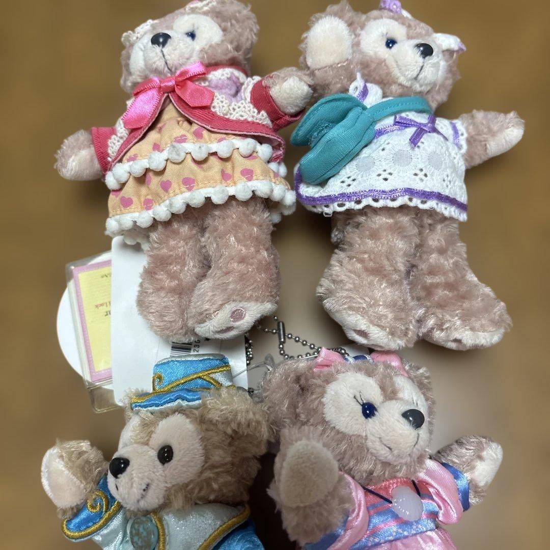 ディズニー ダッフィー シェリーメイ ぬいぐるみ 4体セット Amazon.co.jp: ダッフィー シェリーメイ ぬいぐるみ セット 43cm S