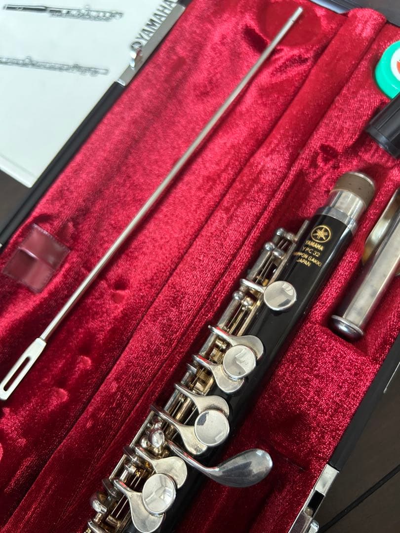 YAMAHA ピッコロ 本体 YPC32 オーナーズマニュアル付き - メルカリ