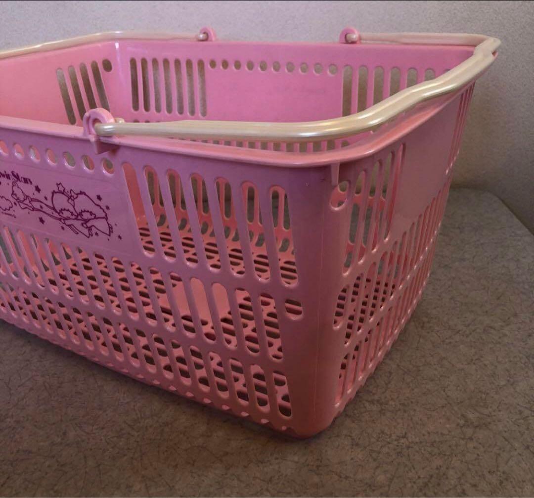 リトルツインスターズ サンリオ キキララ レア レジかご カゴ - メルカリ