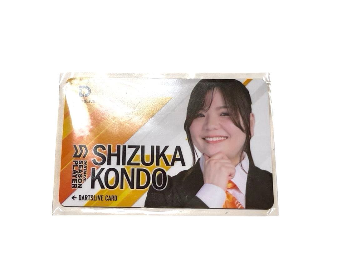 近藤 静加プロ　ダーツライブカード アクセサリ > ダーツライブカード > DARTSLIVE PLAYER GOODS第五弾