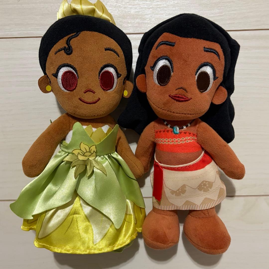 Disney nuiMOs ぬいもーず ティアナ モアナ プリンセス レア - メルカリ