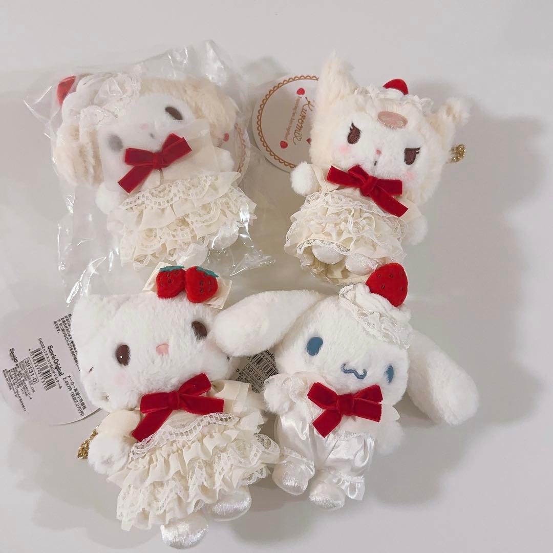 サンリオ　ショートケーキ　マスコット　コンプリート　マイメロ　クロミ　キティ サンリオ ショートケーキ マスコットマイメロディ ハローキティ クロミ