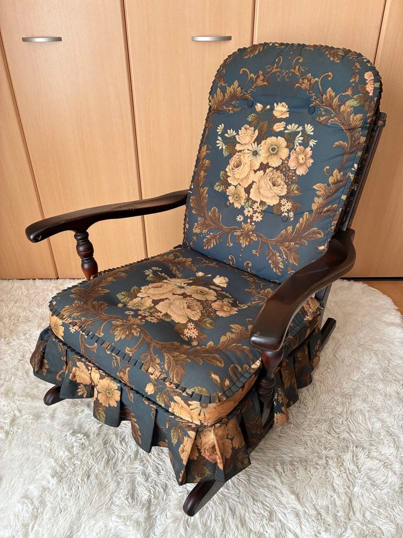 【ロッキングチェア】飛騨産業　キツツキ　穂高　インテリア◎ 飛騨産業 ロッキングチェア 穂高 キツツキマーク/HIDA Rocking Chair