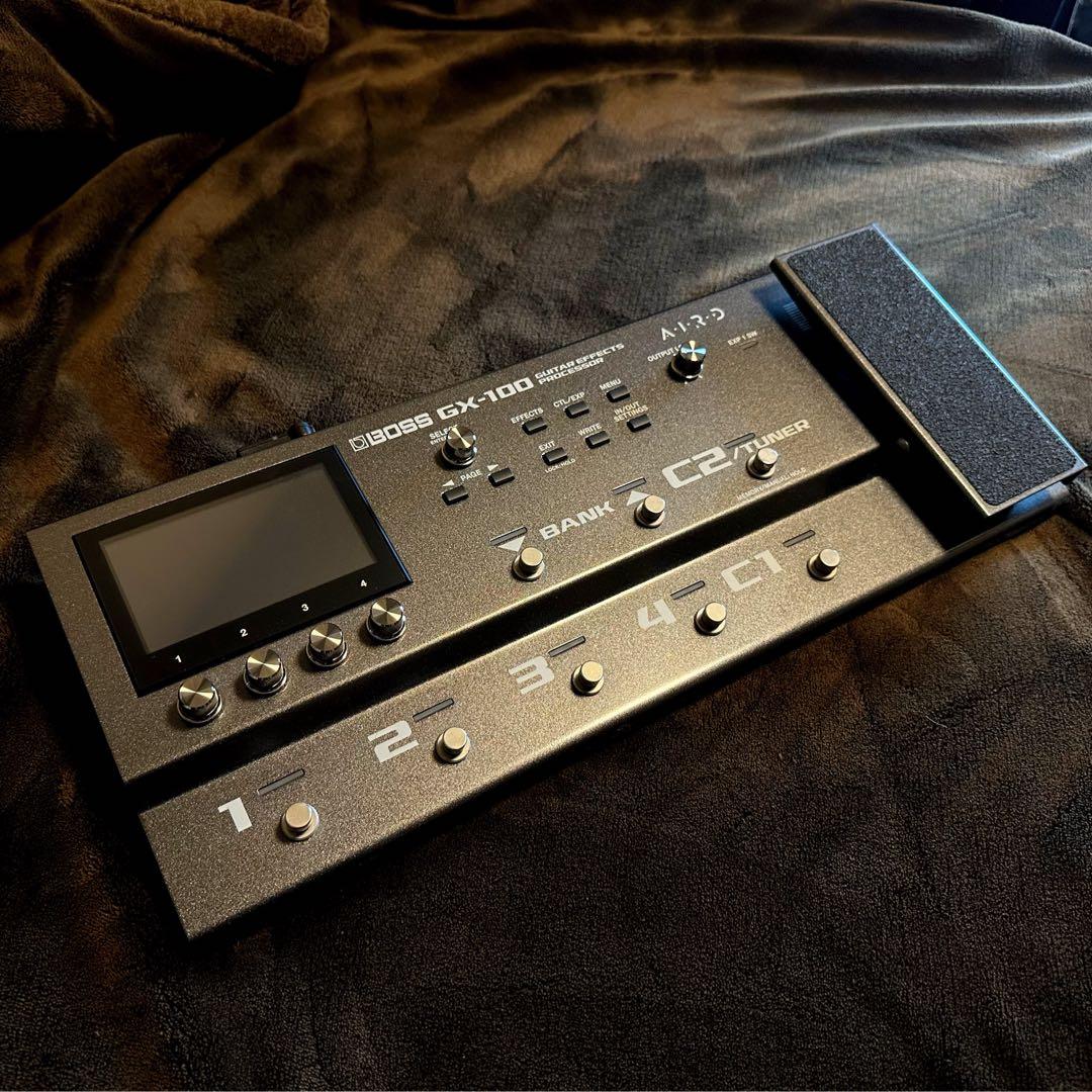 BOSS GX-100 オプションのBluetooth付ギターマルチエフェクター BOSS『GX-100』マルチエフェクター – Haluna Guitar Studio
