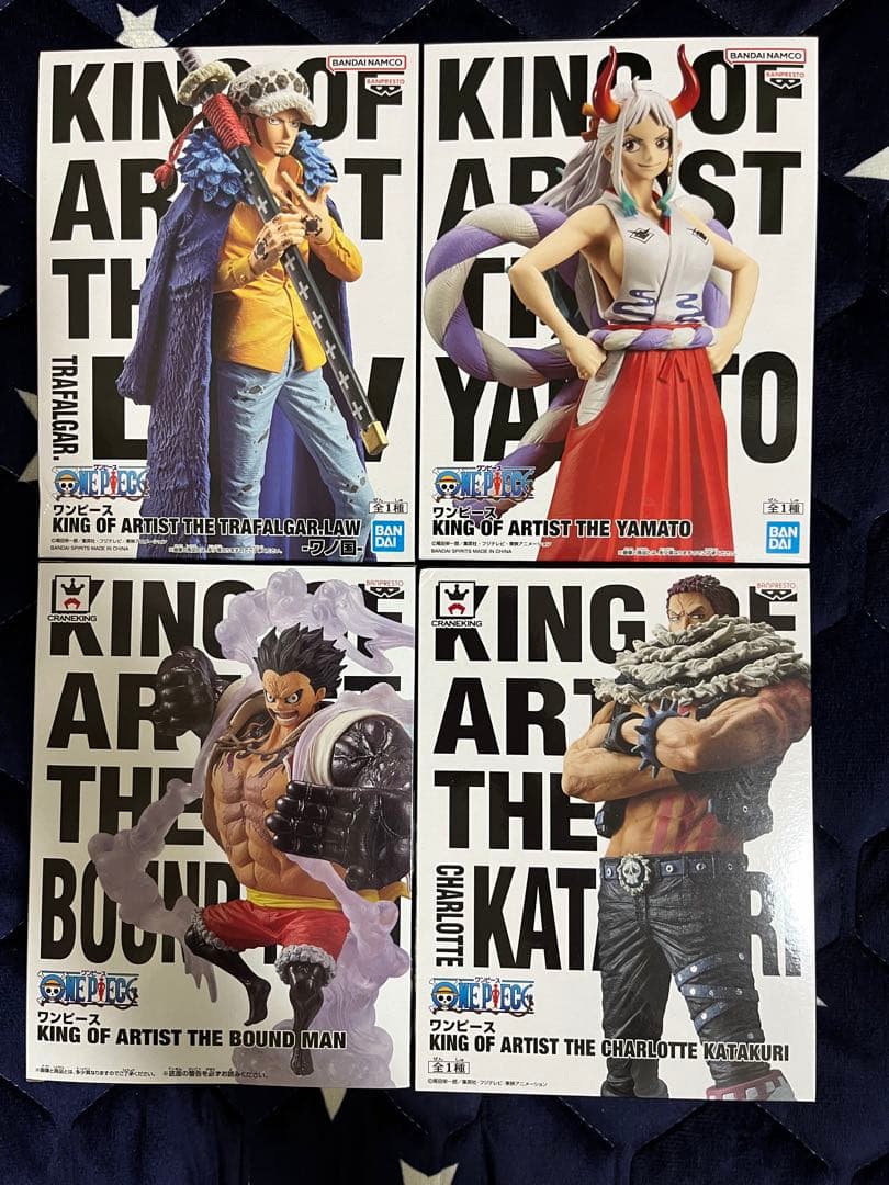 ワンピースKING OFARTIST4体セット