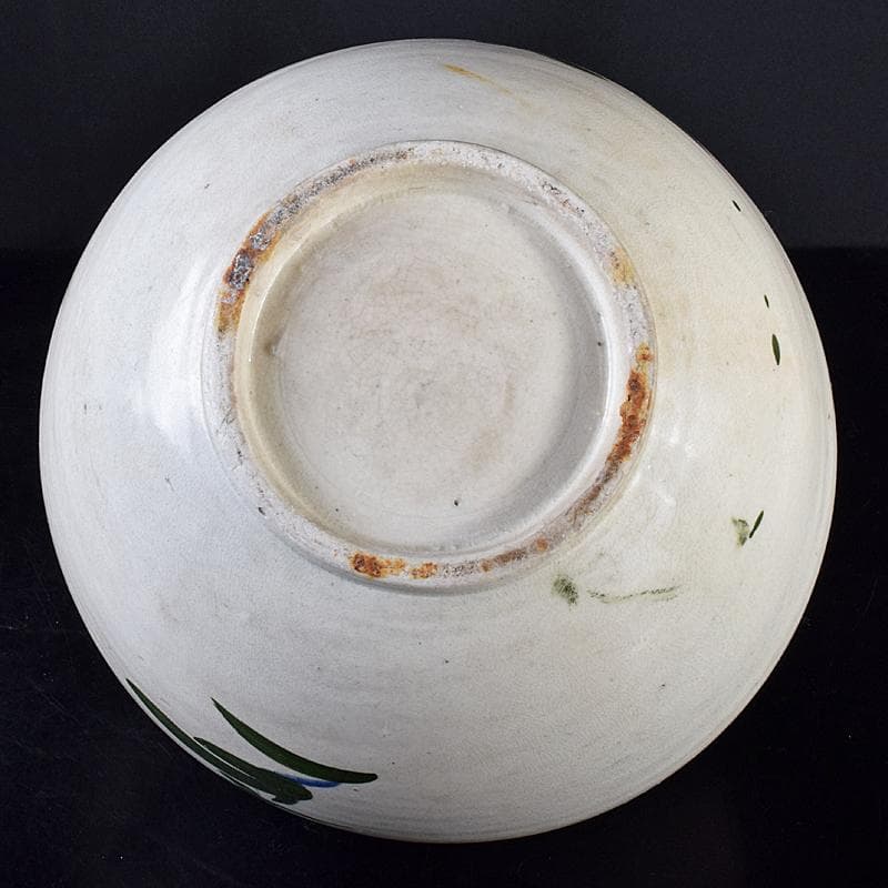 朝鮮美術 李朝 高麗白磁 色絵 花文 壷 高さ約31㎝ V R7859B - メルカリ