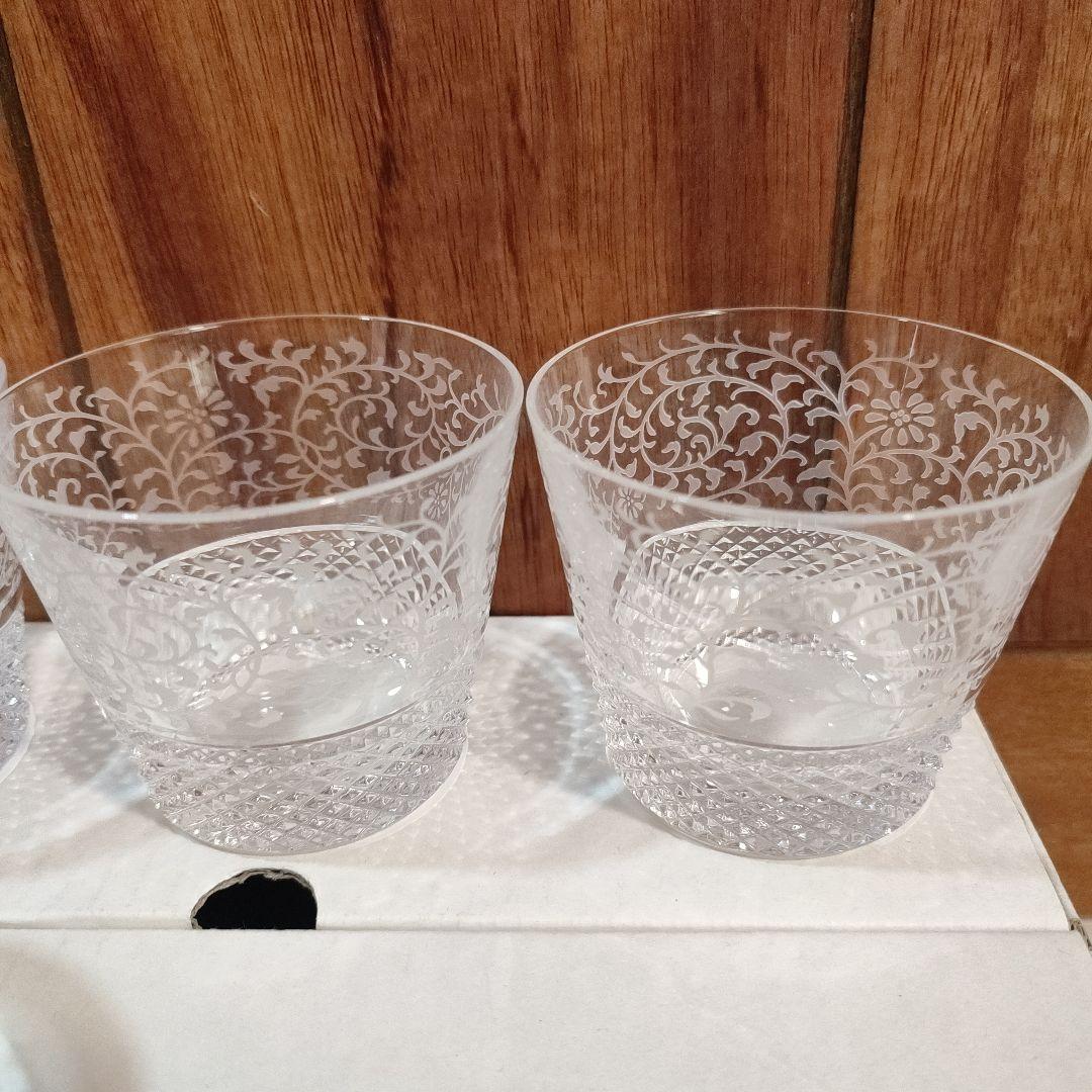 新品未使用 HOYA CRYSTAL エッチンググラス 6個セット - メルカリ