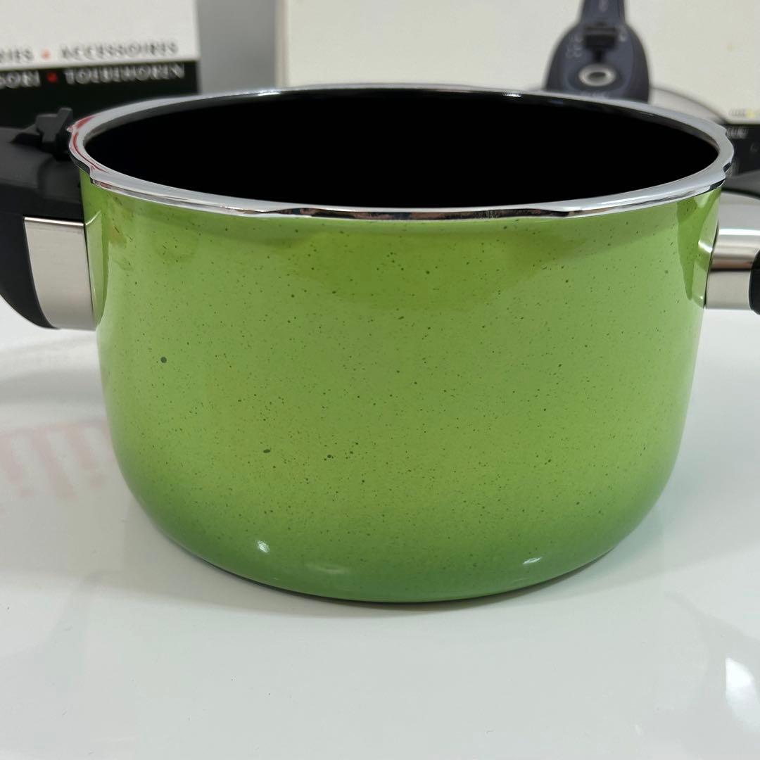 silit シリット 圧力鍋 シコマチックTプラス 2.5L ガラス蓋　グリーン