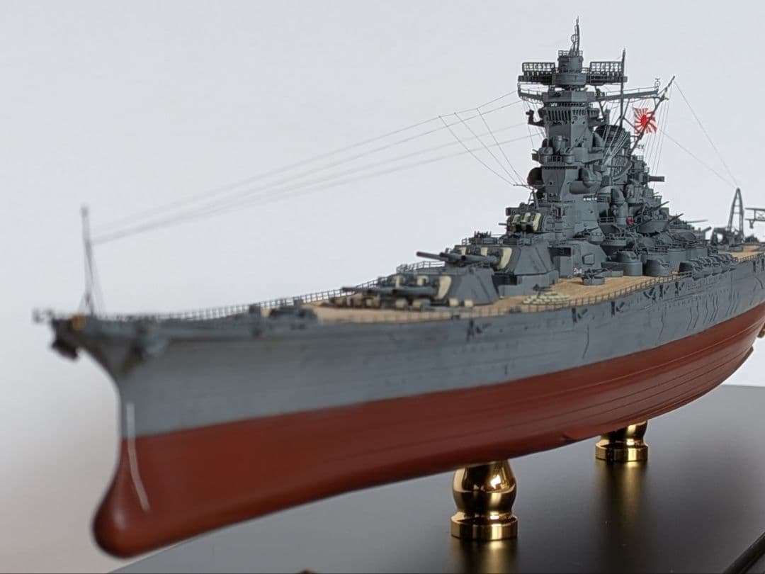 1/700 戦艦大和 塗装済完成品 ウォルターソンズの1/700スケール「戦艦大和」塗装済み完成品モデルが