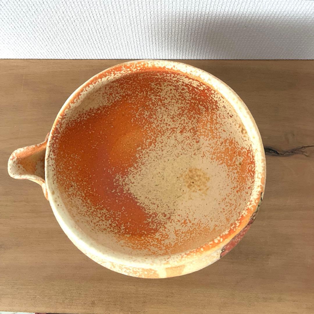 新品未使用 笠間焼 鹿野武司 片口