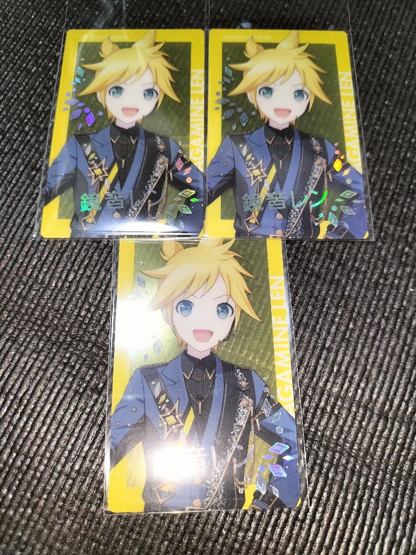 プロセカ あんスタ コラボ 鏡音レン クリア エピカ 箔押し - メルカリ