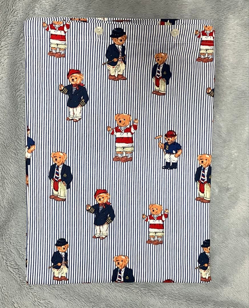 ラルフローレン ポロベア ストライプ 掛け布団カバー シングル ラルフローレン】 Poloベア ストライプ シーツセット シングル (RALPH